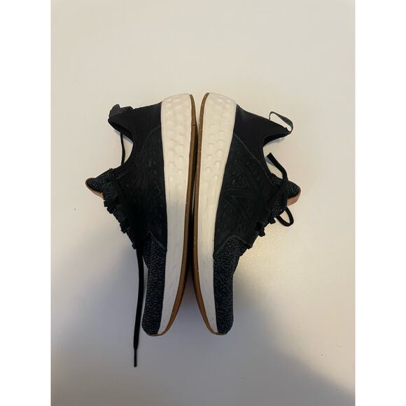 New Balance Womens 9/Mens 7.5 Fresh Foam CruzV1 Black Running Shoes Sneakers - Picture 7 of 8
